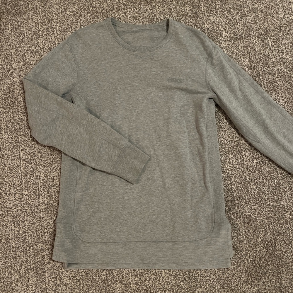Collab Reigning Champ x Asics Gray Long Sleeve Sweatshirt